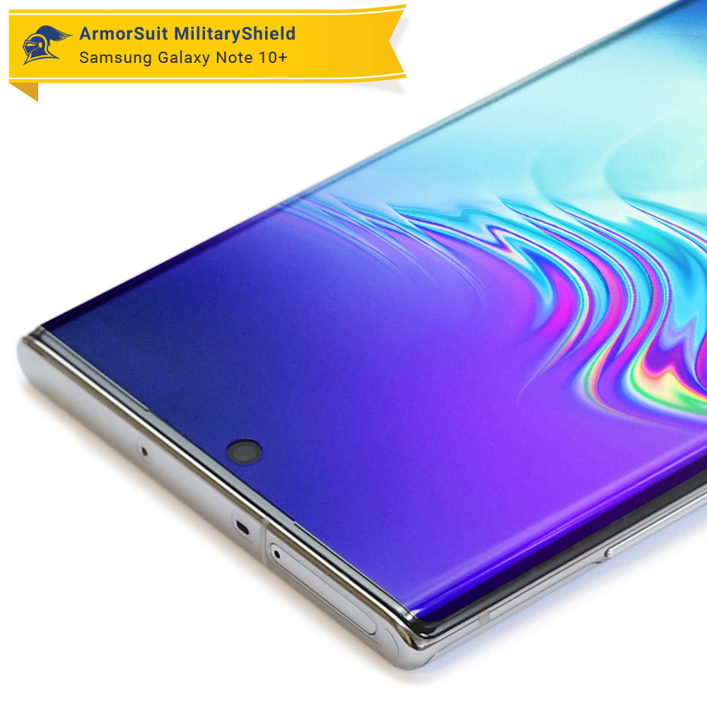 [2-Pack] Samsung Galaxy Note 10 Plus Screen Protector [Max Coverage]