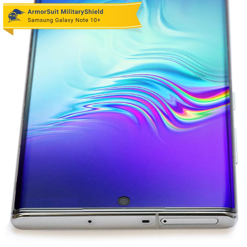 [2-Pack] Samsung Galaxy Note 10 Plus Screen Protector [Max Coverage]