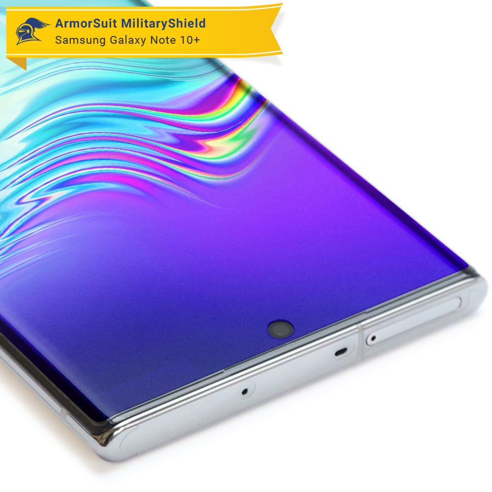 [2-Pack] Samsung Galaxy Note 10 Plus Screen Protector [Max Coverage]
