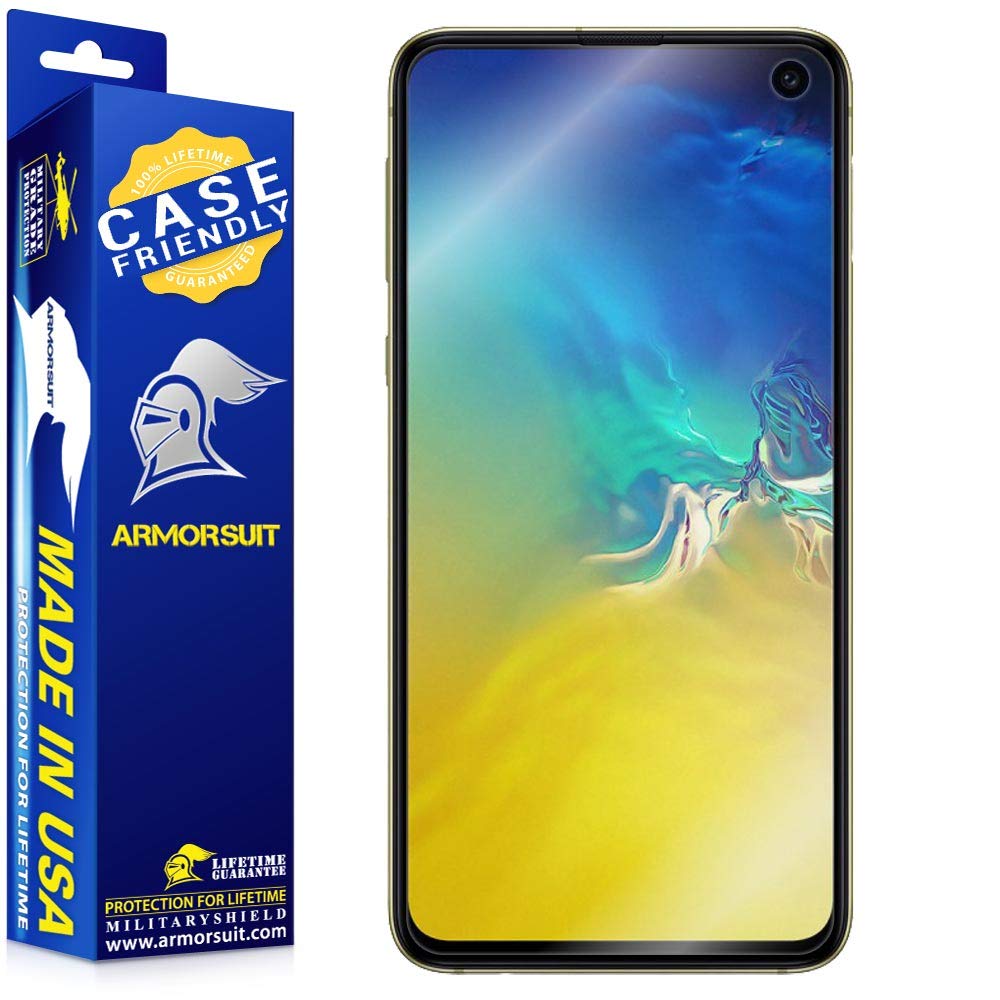 [2-Pack] Samsung Galaxy S10e Case-Friendly Screen Protectors