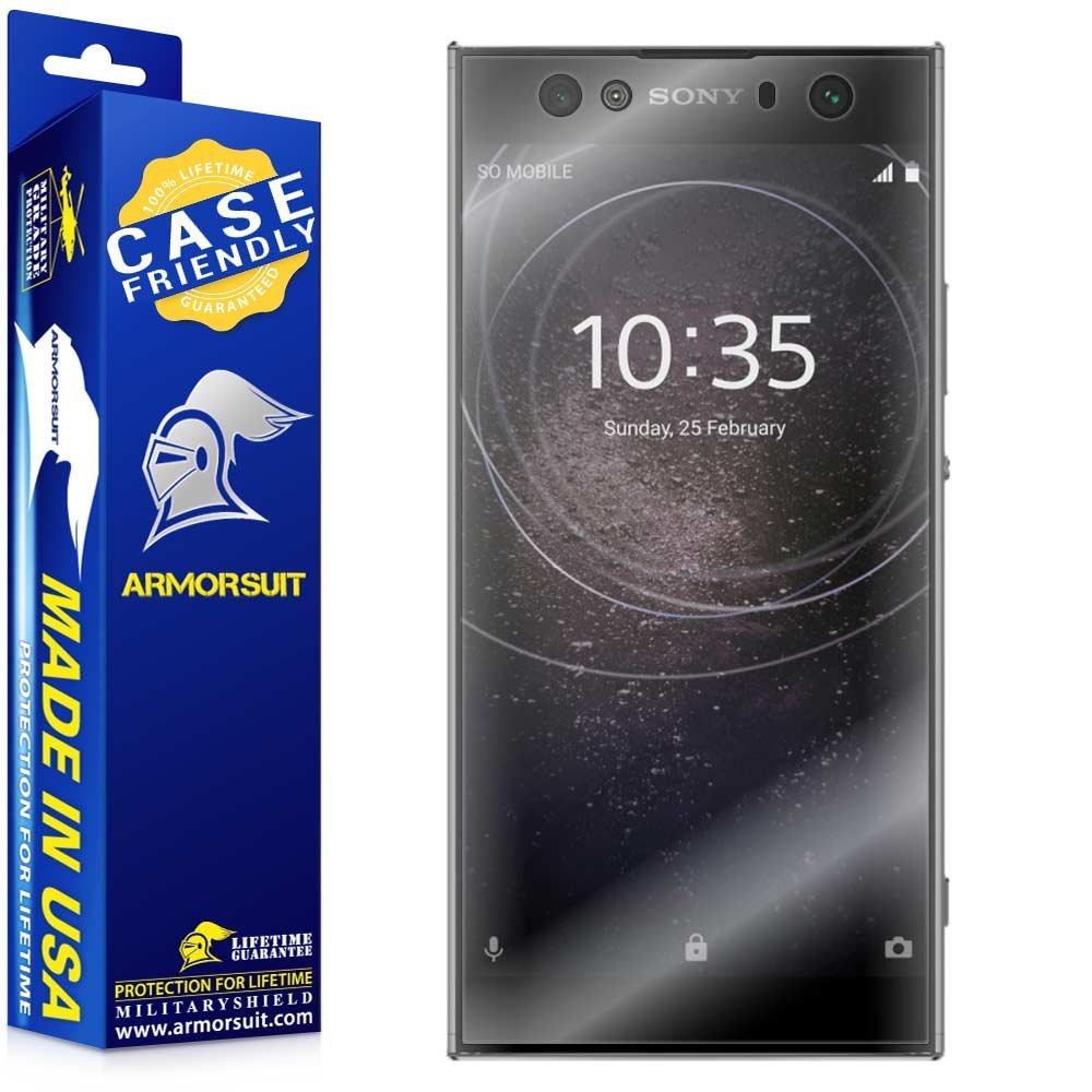 [2-Pack] Sony Xperia XA2 Ultra Case Friendly Screen Protector