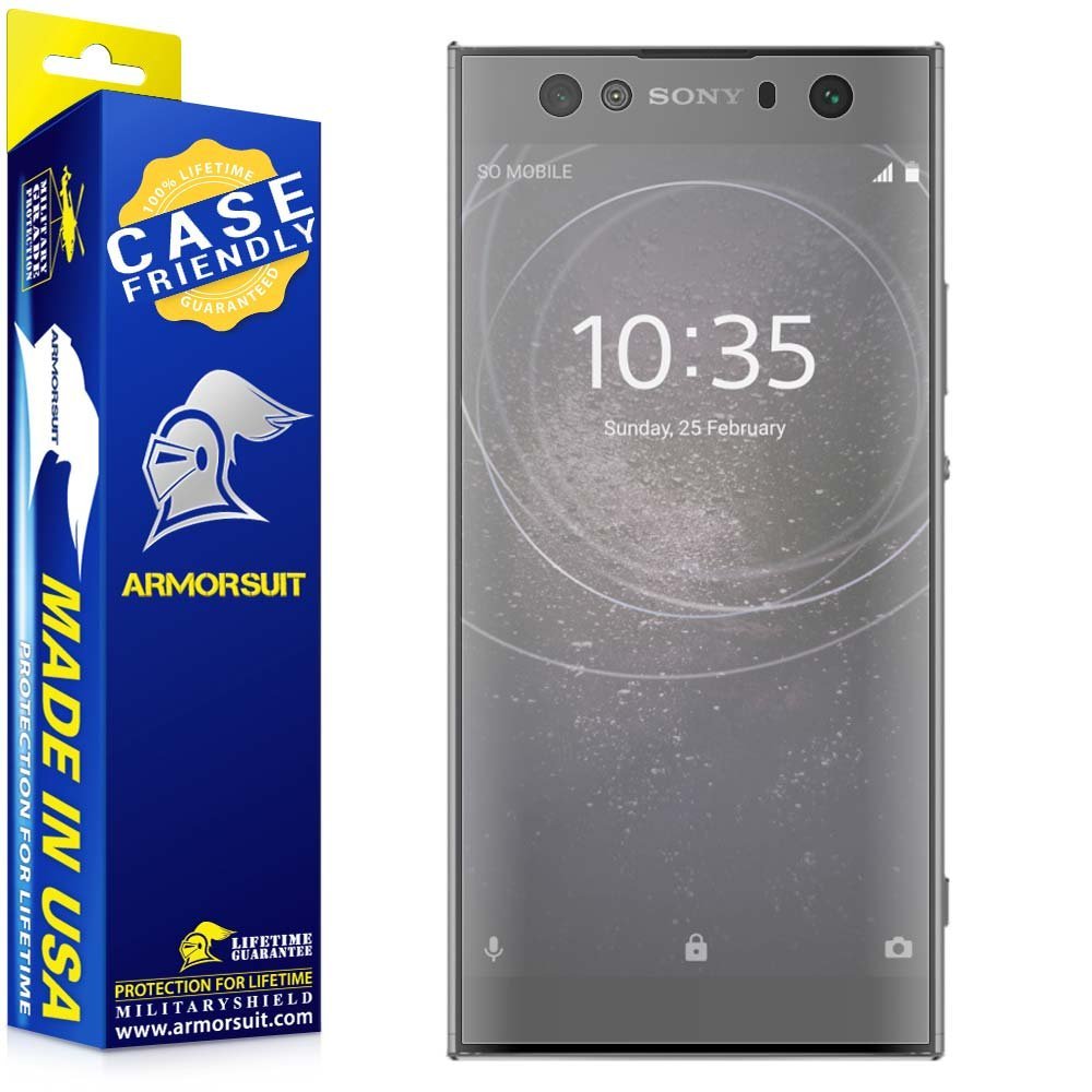 [2-Pack] Sony Xperia XA2 Ultra Matte Case Friendly Screen Protector