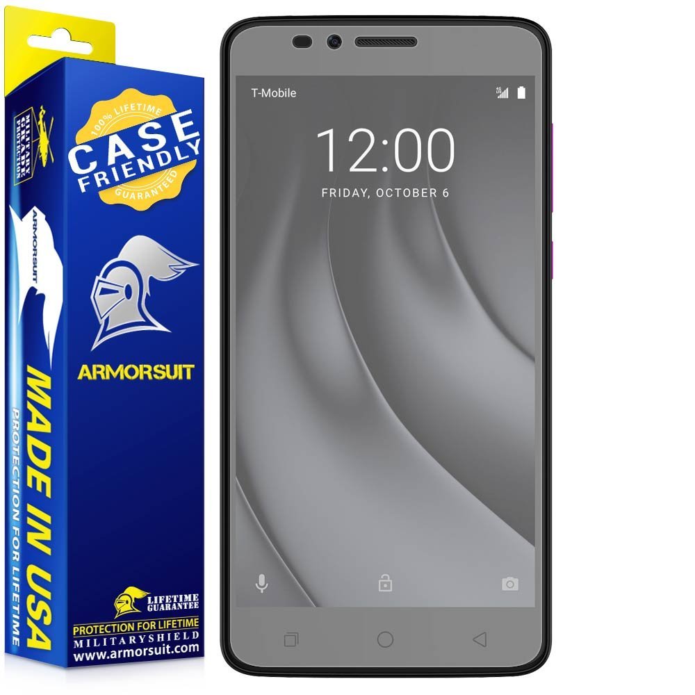 [2-Pack] T-Mobile Revvl Plus Anti-Glare (Matte) Case Friendly Screen Protector