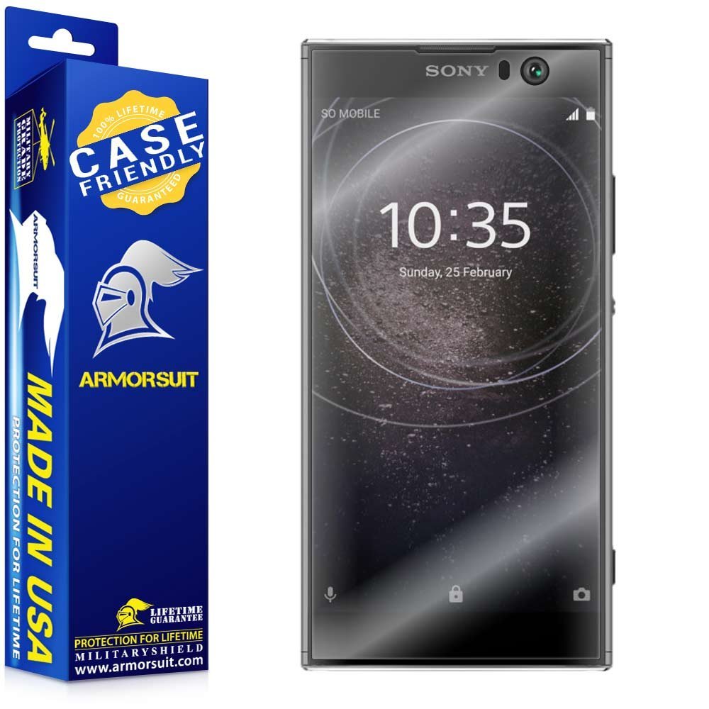 [2-Pack] Sony Xperia XA2 Case Friendly Screen Protector