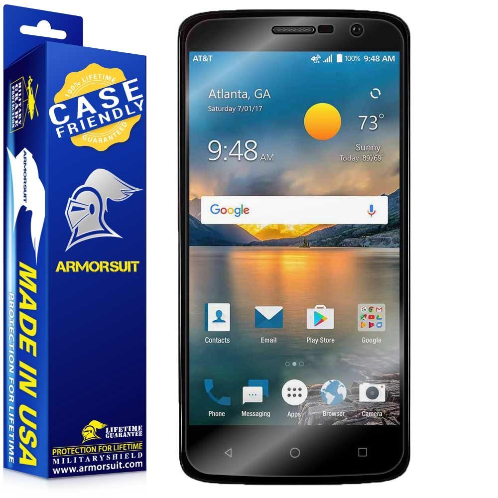 [2-Pack] ZTE Blade Spark Case Friendly Screen Protector