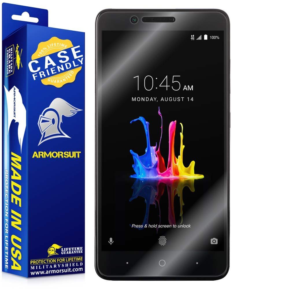 [2-Pack] ZTE Blade Z Max Case Friendly Screen Protector