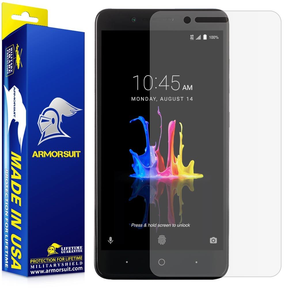 [2-Pack] ZTE Blade Z Max Anti-Glare (Matte) Case Friendly Screen Protector