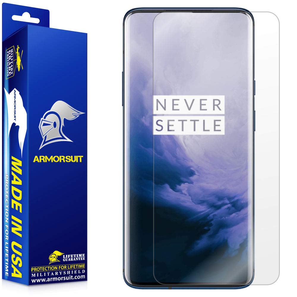 [2 Pack] OnePlus 7 Pro Screen Protector [Full Coverage]