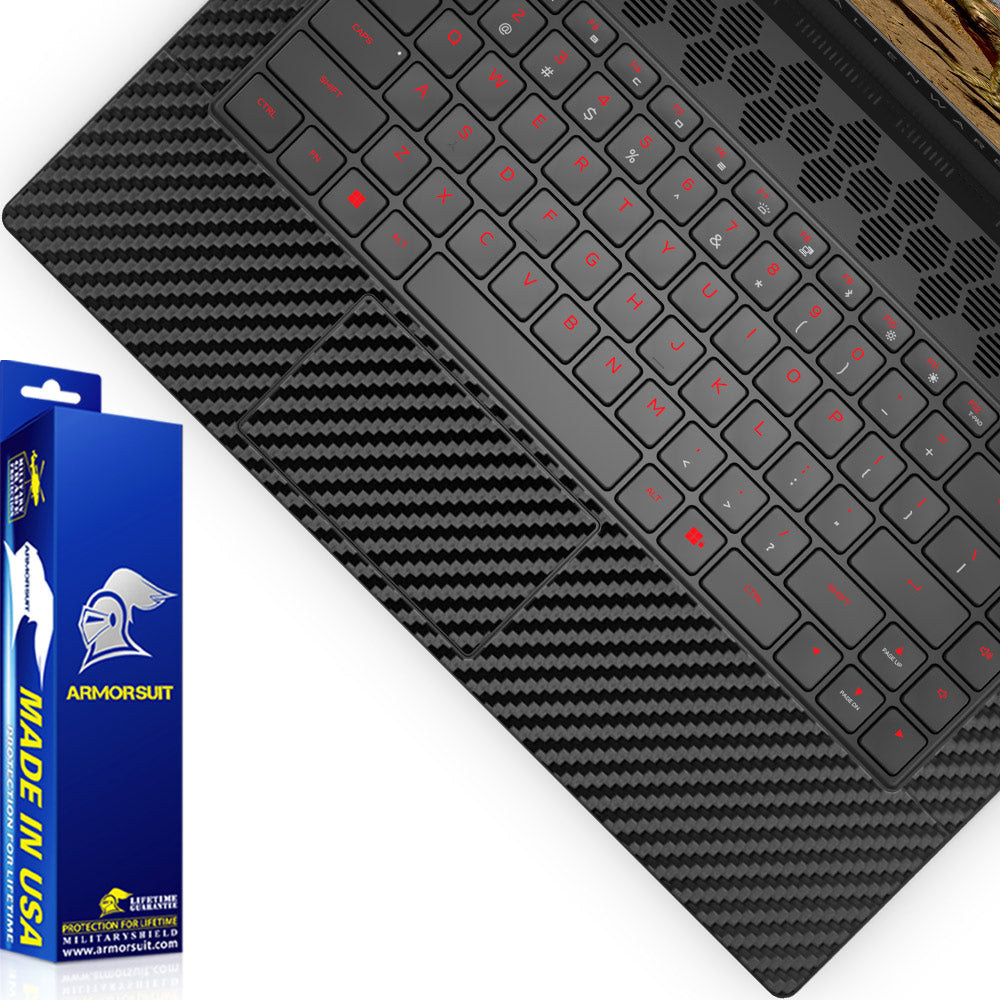 [2 Pack] Armorsuit MilitaryShield Vinyl Skin Wrap Film for Alienware M15 (2021-2022)