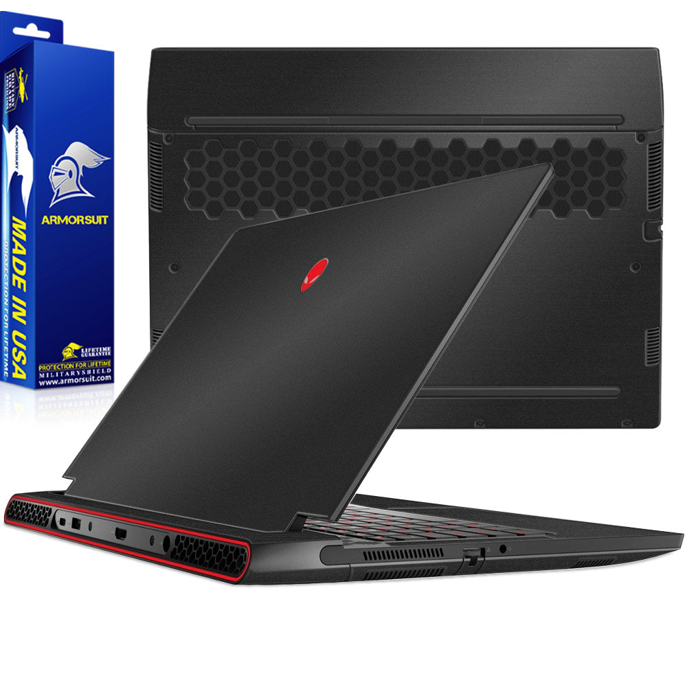 [2 Pack] Armorsuit MilitaryShield Vinyl Skin Wrap Film for Alienware M15 (2021-2022)
