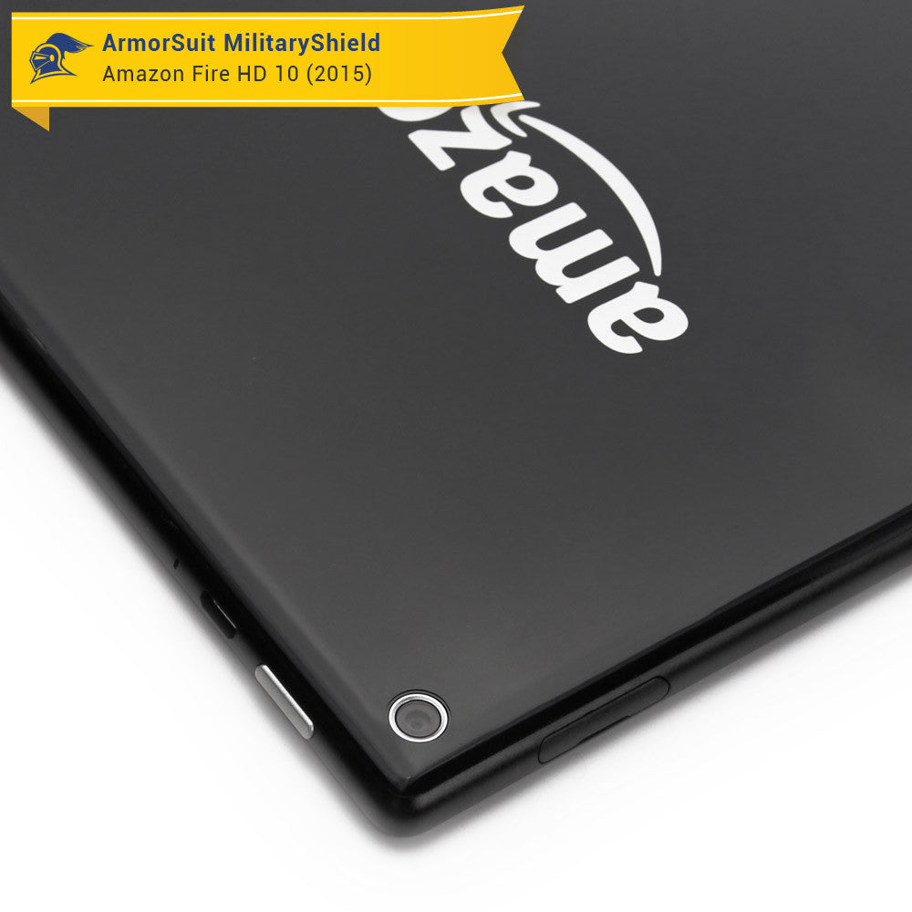 Amazon Fire HD 10 Screen Protector (10.1" - 2015 Edition) + Full Body Skin