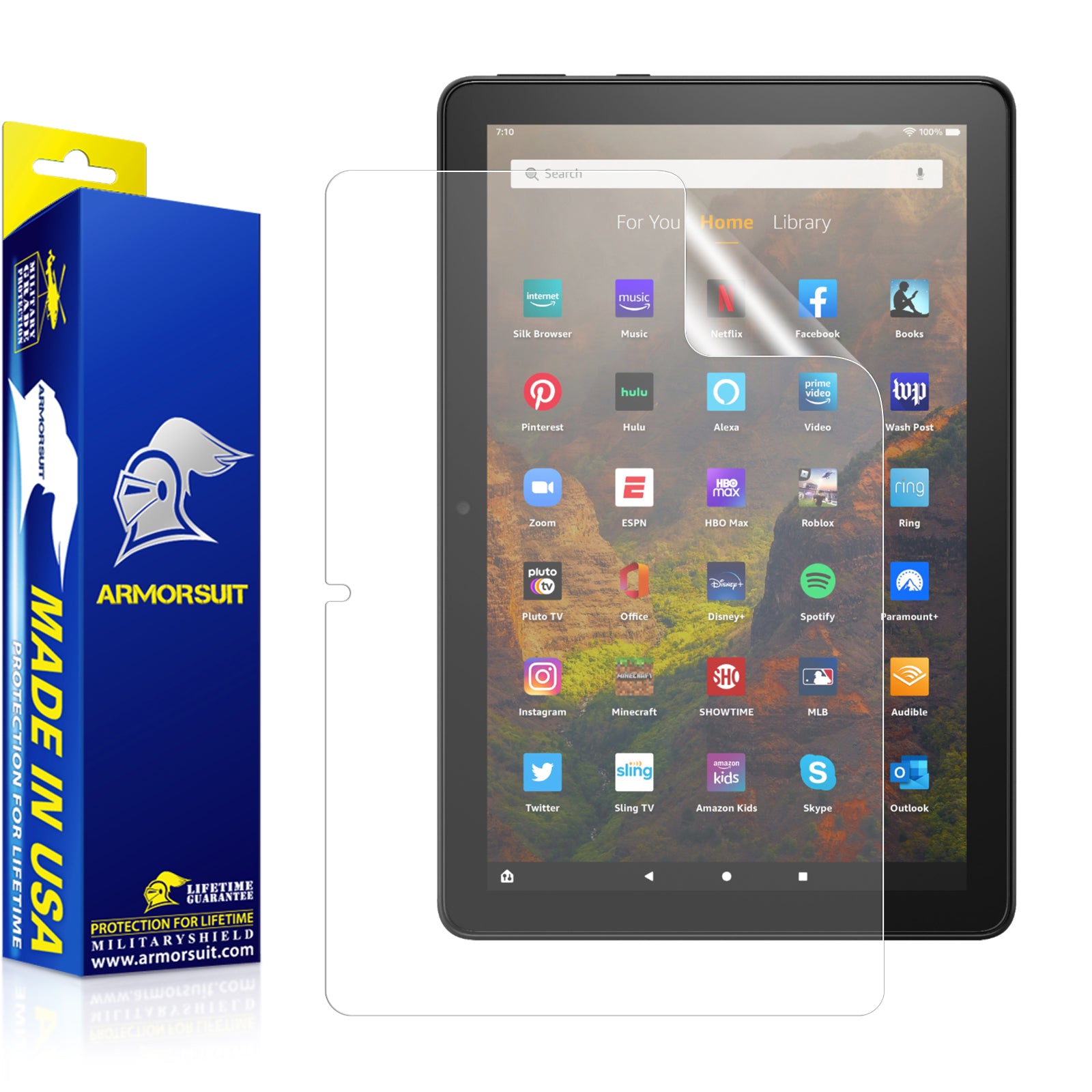 Amazon Fire HD 10 Plus 11th Generation  Matte Screen Protector (10.1" - 2021 Edition)