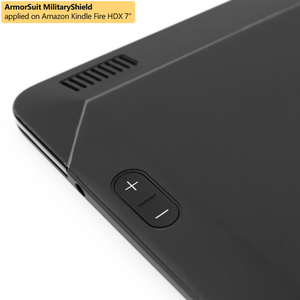 Kindle Fire HDX 7" Screen Protector + Full Body Skin Protector