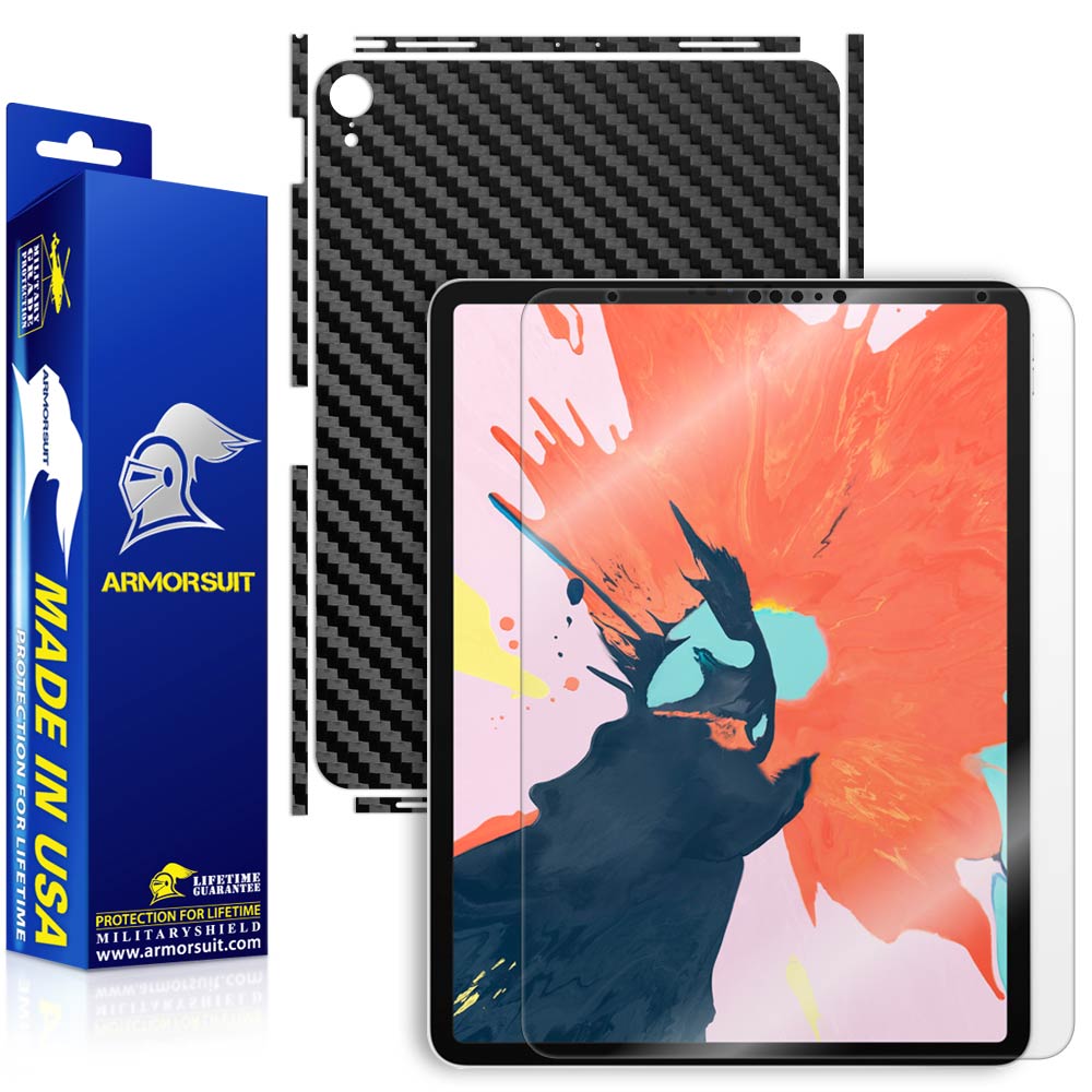 Apple iPad Pro 11" (2018) Screen Protector + Vinyl Skin Full Wrap Film