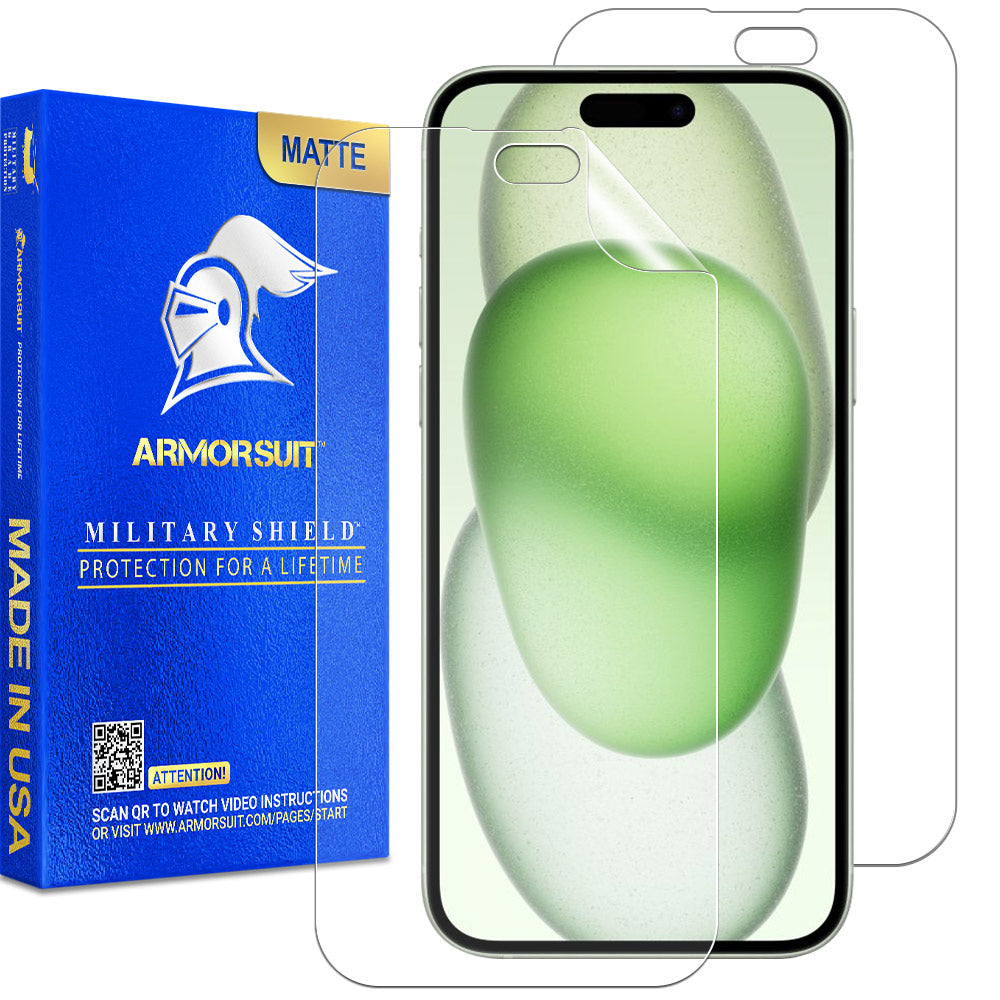 [2 Pack] ArmorSuit Apple iPhone 15 Plus (2023) Screen Protector