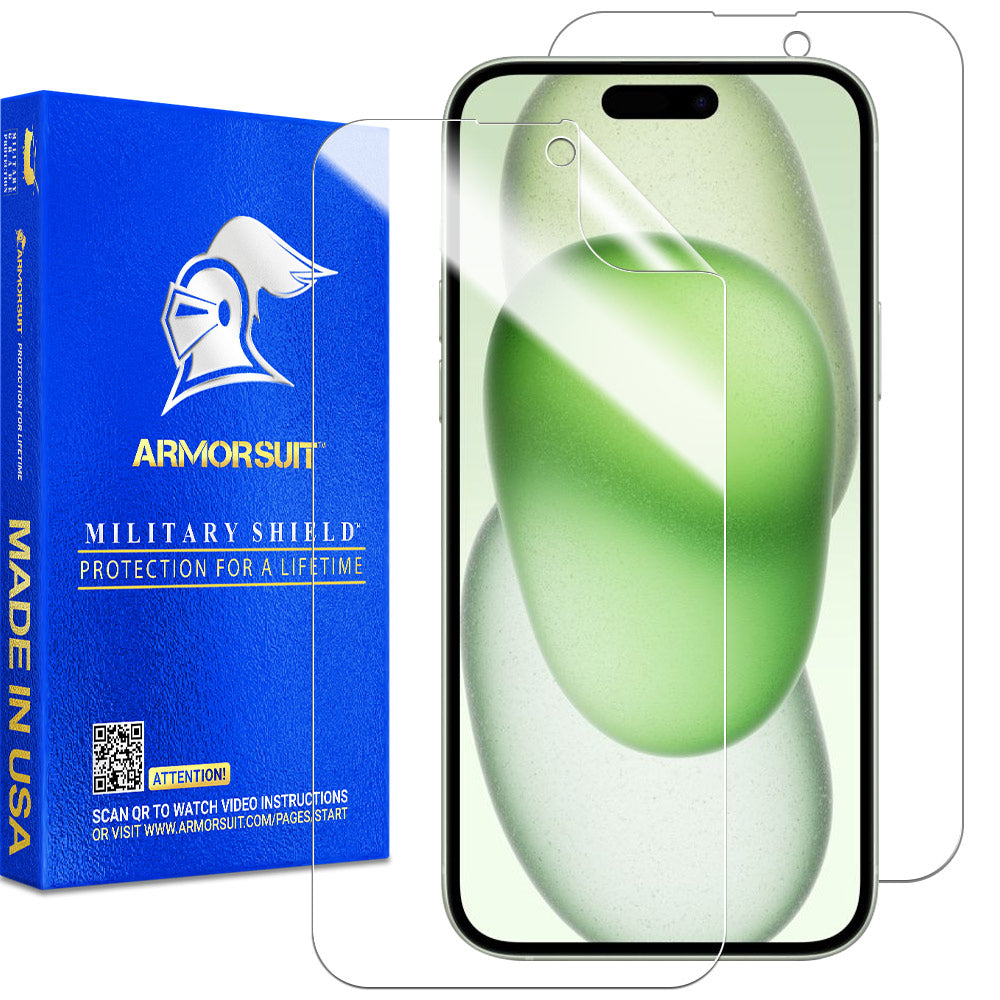 [2 Pack] ArmorSuit Apple iPhone 15 Plus (2023) Screen Protector
