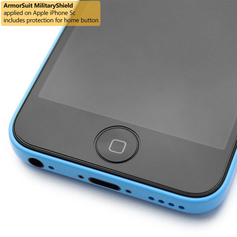 Apple iPhone 5c Screen Protector + Carbon Fiber Film Protector