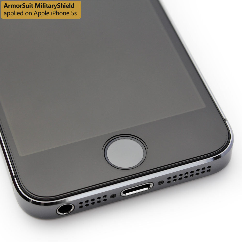 Apple iPhone 5/ 5S Screen Protector + Carbon Fiber Film Protector