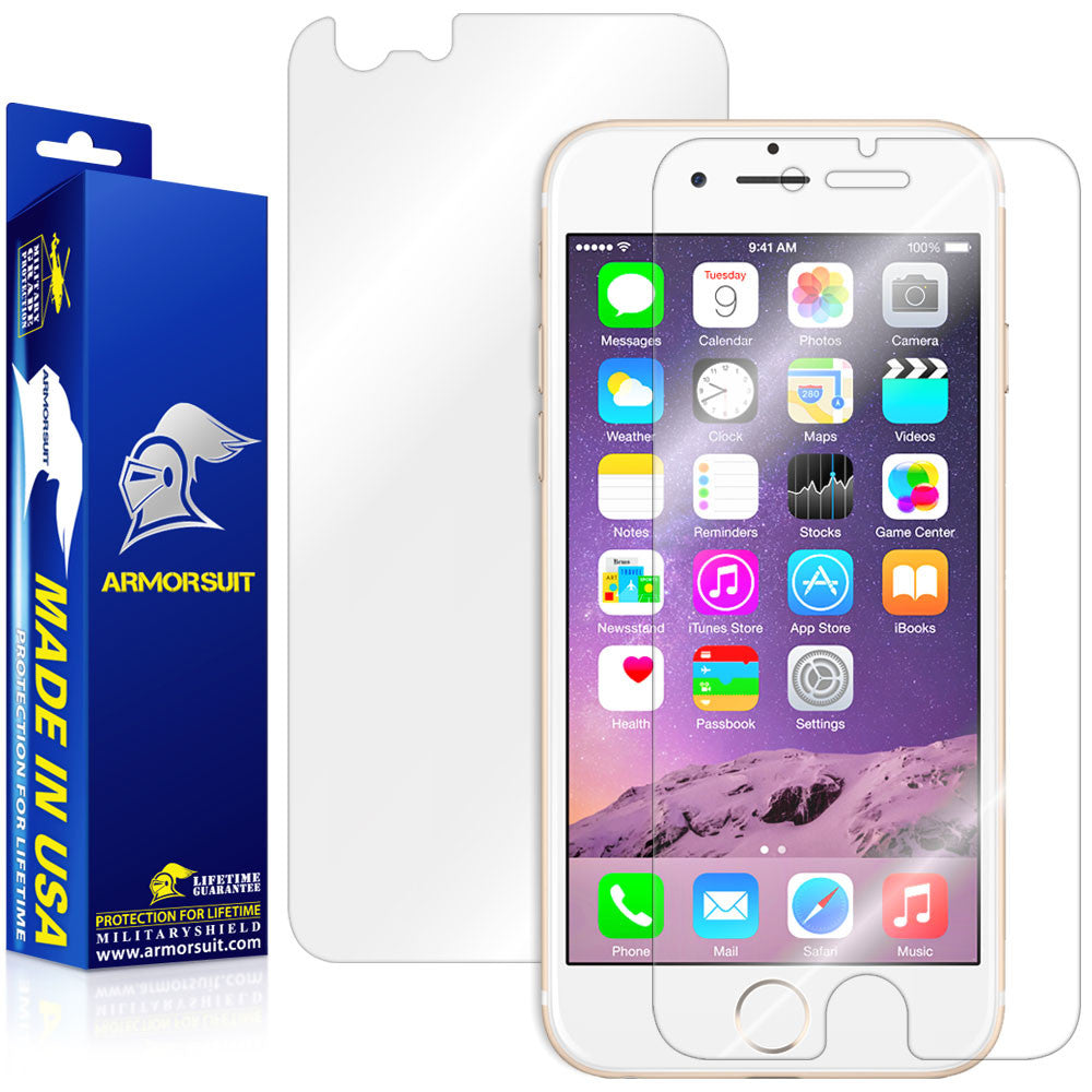 Apple iPhone 6 / 6S Screen Protector + Back Protector