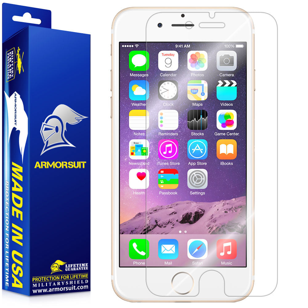 [2 Pack] Apple iPhone 6 / 6s Screen Protector