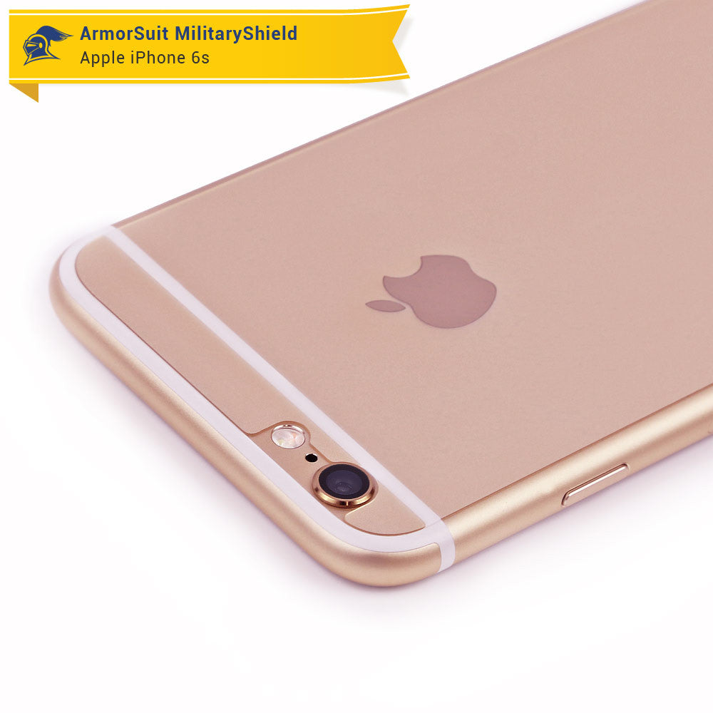 Apple iPhone 6s Screen Protector + Easy Installation Back Skin Protector