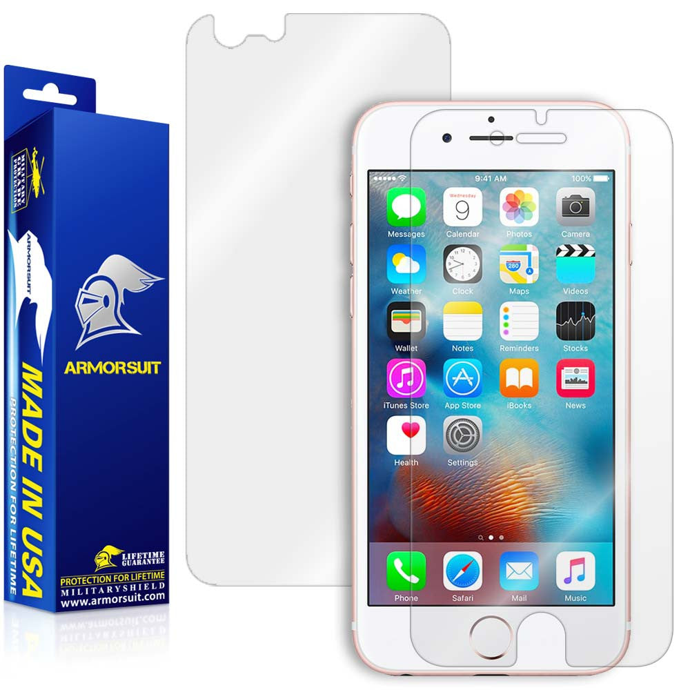 Apple iPhone 6s Screen Protector + Easy Installation Back Skin Protector