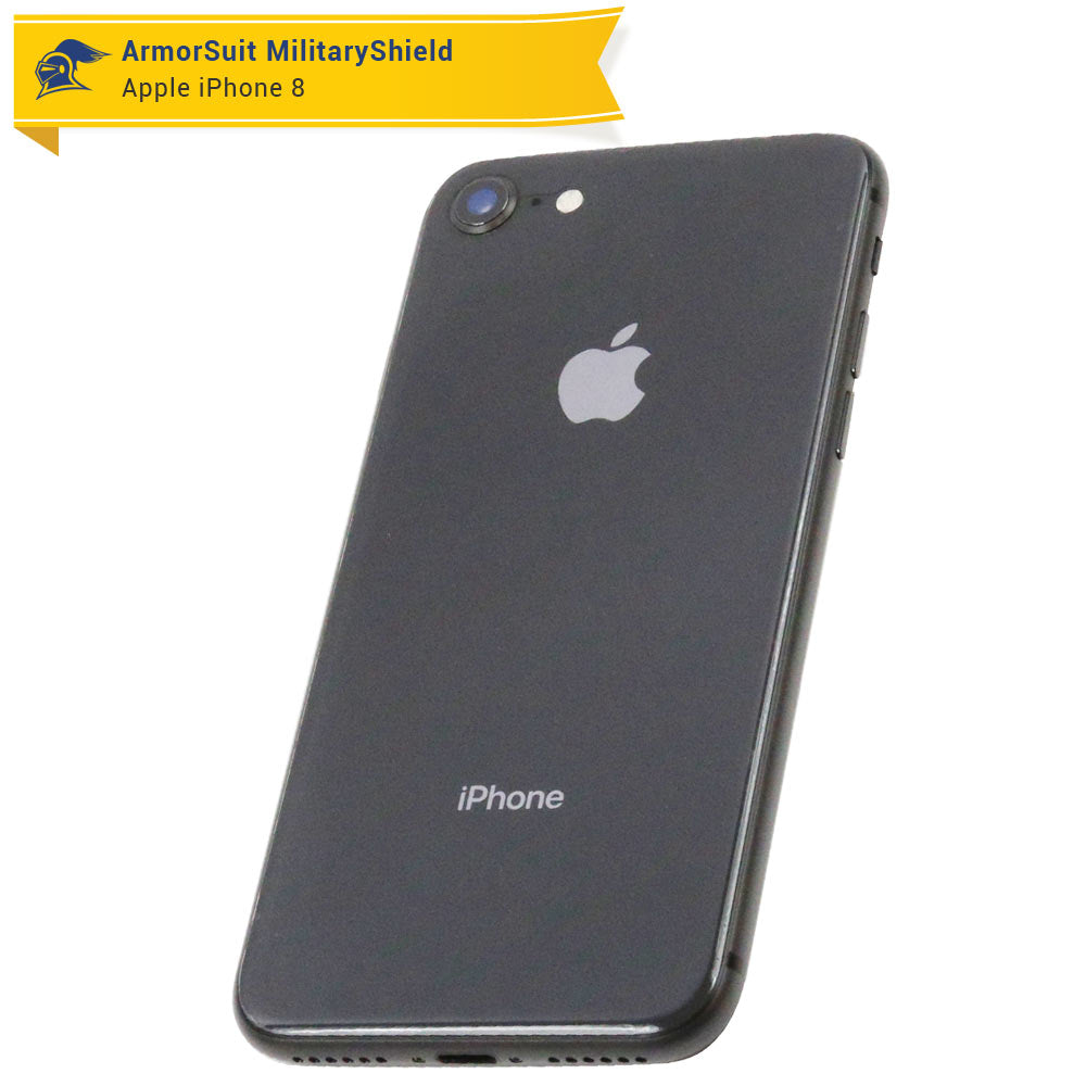 Apple iPhone 8 Plus Screen Protector (Matte Case-Friendly + Back Prote