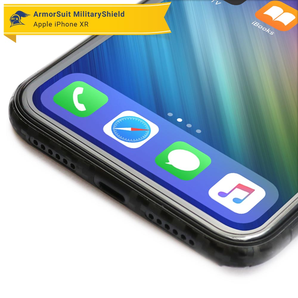 [2 Pack] Apple iPhone XR Screen Protector Matte Case Friendly