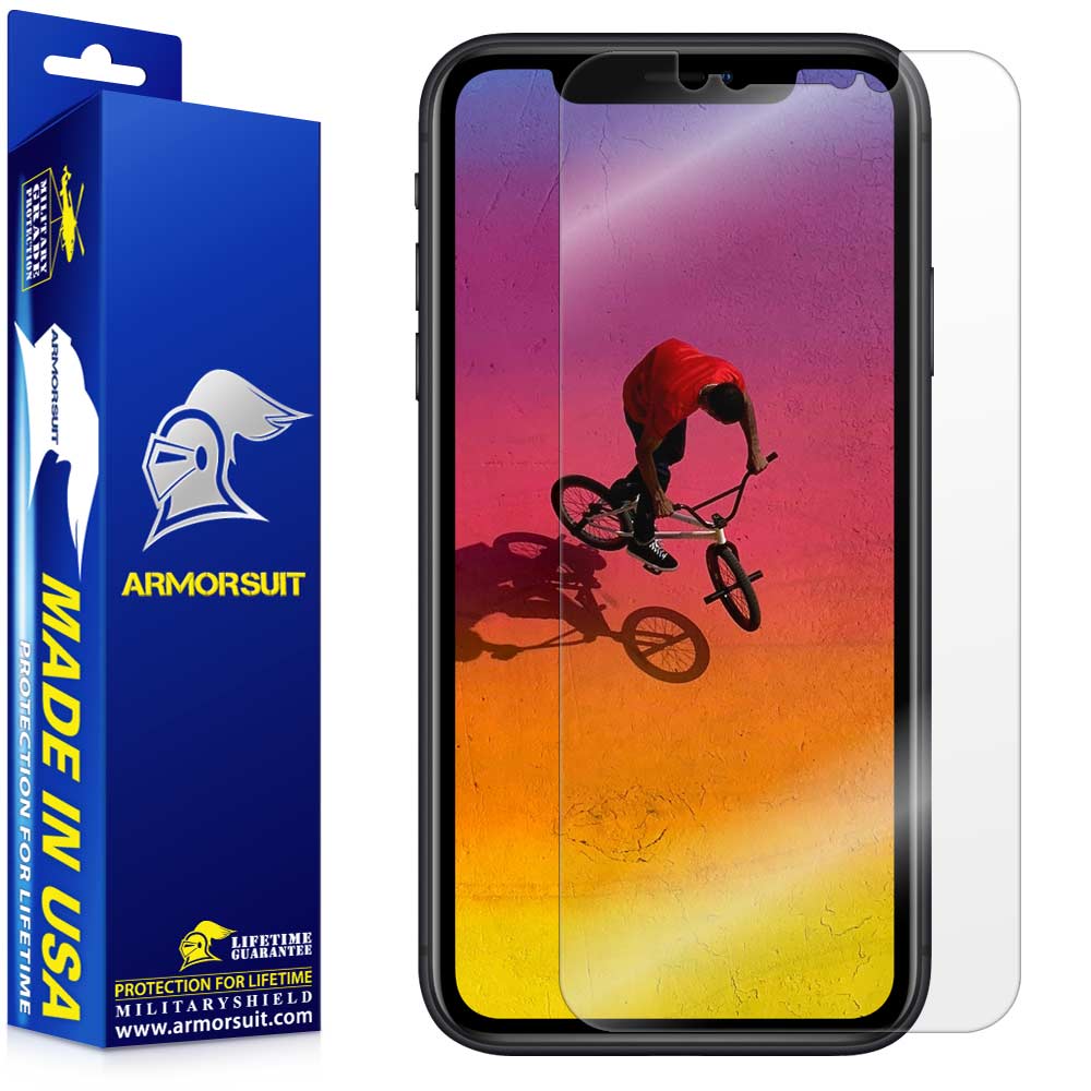 [2 Pack] Apple iPhone XR Full Coverage Screen Protector