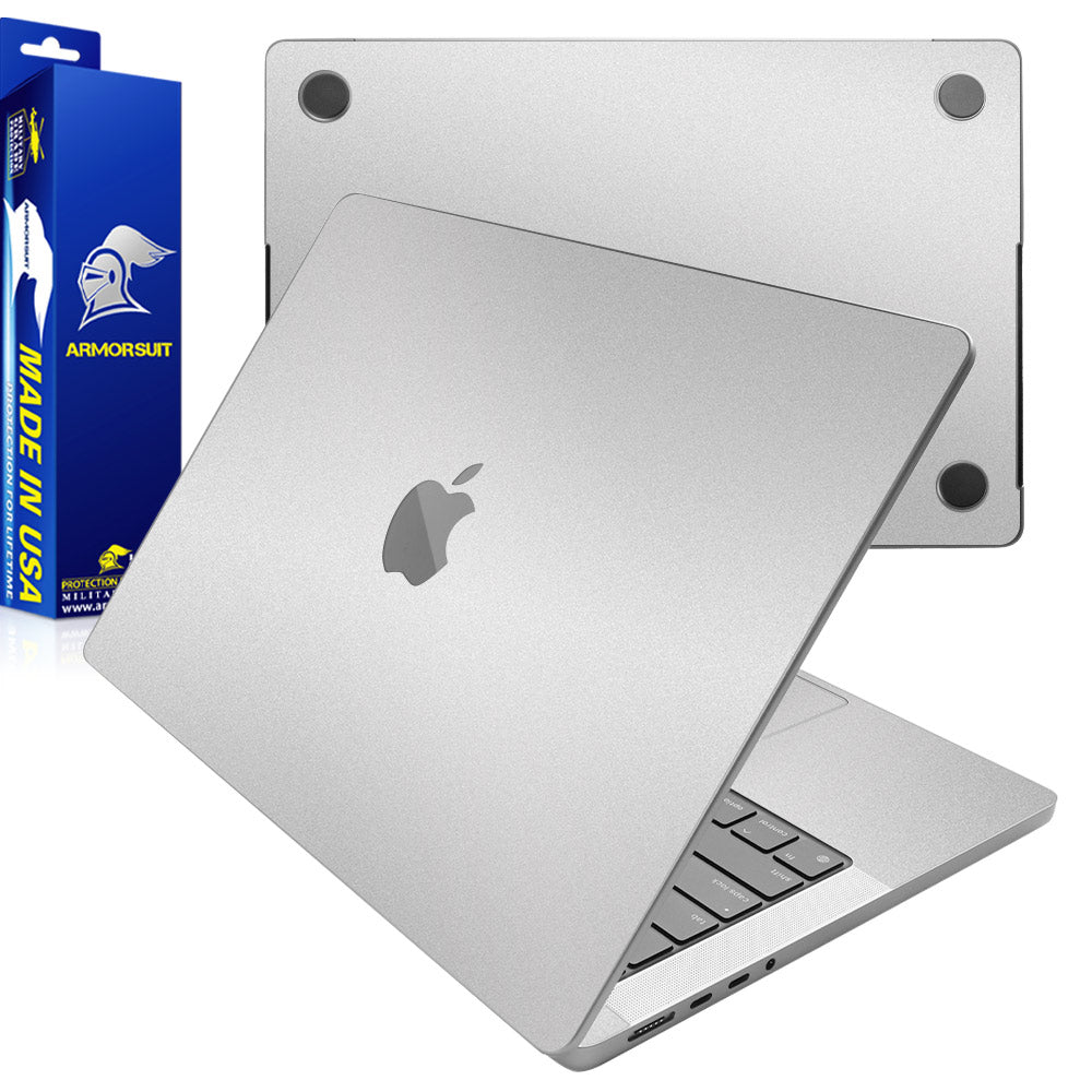 [2 Pack] Armorsuit MilitaryShield Skin Wrap Film for Macbook Pro M2 2023 14 inch