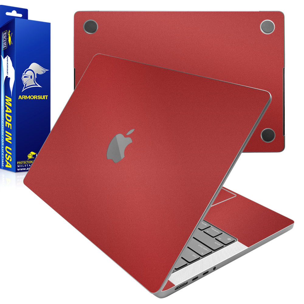 [2 Pack] Armorsuit MilitaryShield Skin Wrap Film for Macbook Pro M2 2023 14 inch