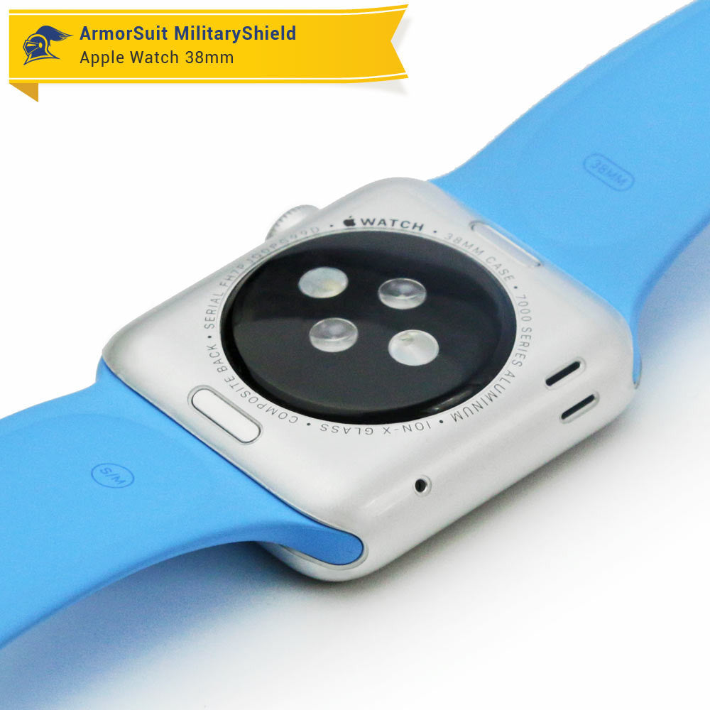 Apple Watch 38mm (Series 1) Screen Protector + Clear Full Body Skin Protector