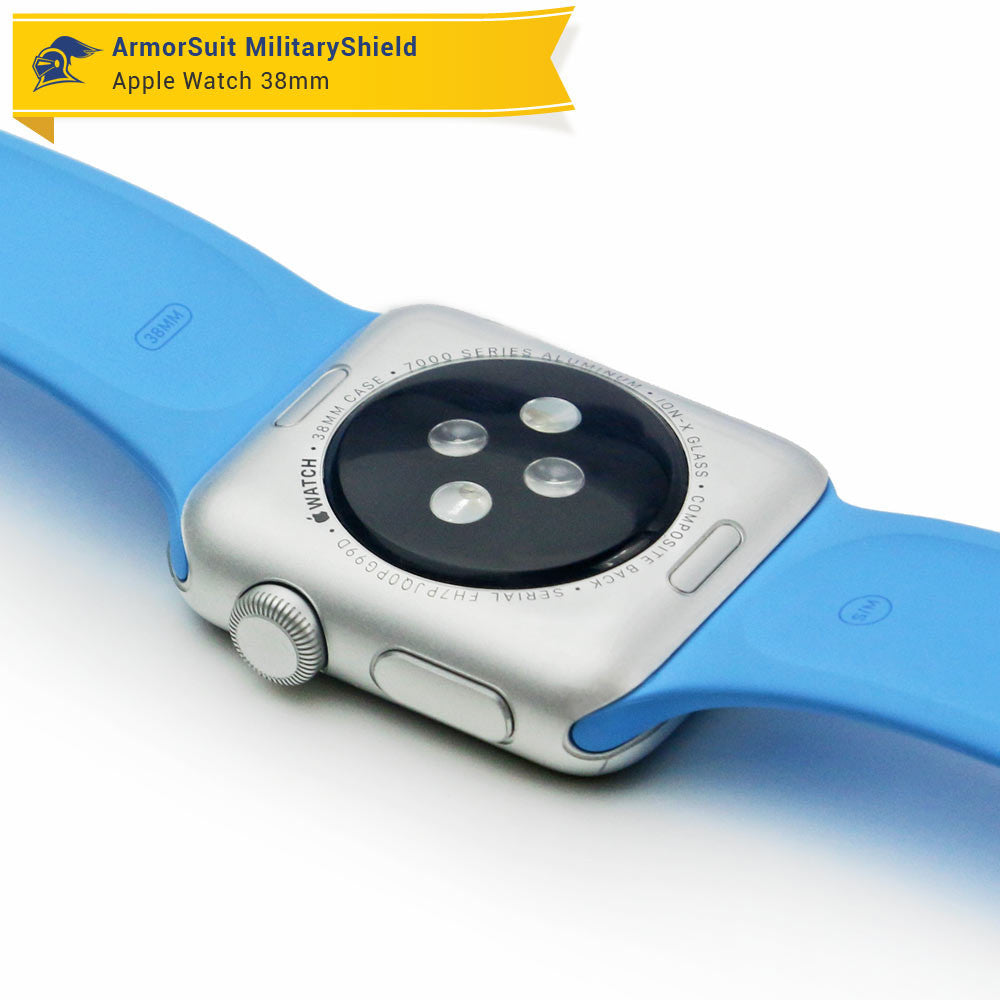 Apple Watch 38mm (Series 1) Screen Protector + Clear Full Body Skin Protector