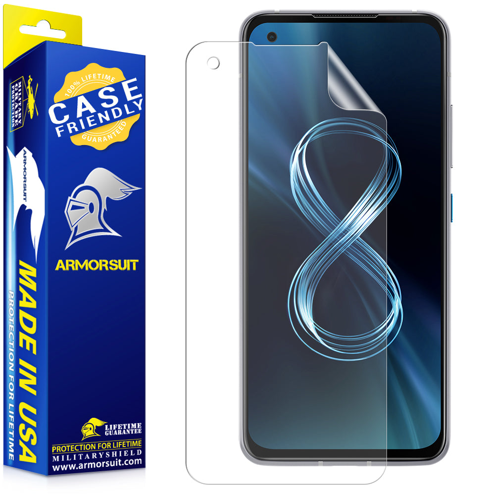 [2 Pack] Asus Zenfone 8 Screen Protector (Case-Friendly) (Matte)