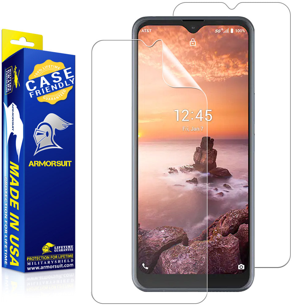 [2 Pack] AT&T Fusion 5G [6.8 inch] (2022) Case-Friendly Matte Screen Protector