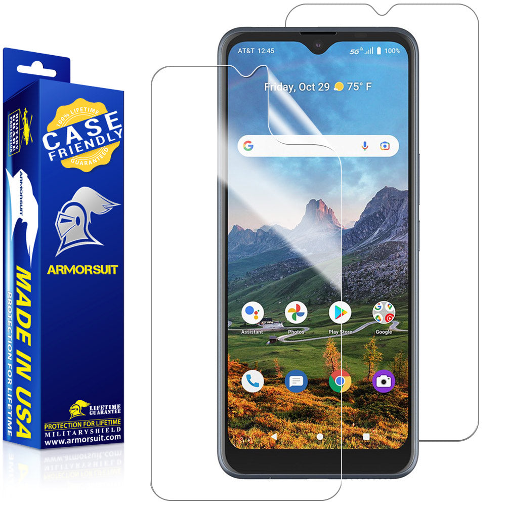 [2 Pack] AT&T Radiant Max 5G ONLY (6.82 inch) Case-Friendly Screen Protector