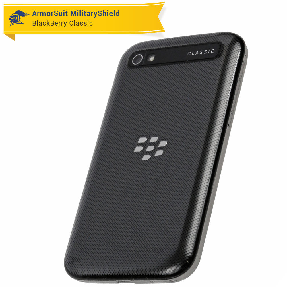 BlackBerry Classic (Q20) Screen Protector + Full Body Skin Protector