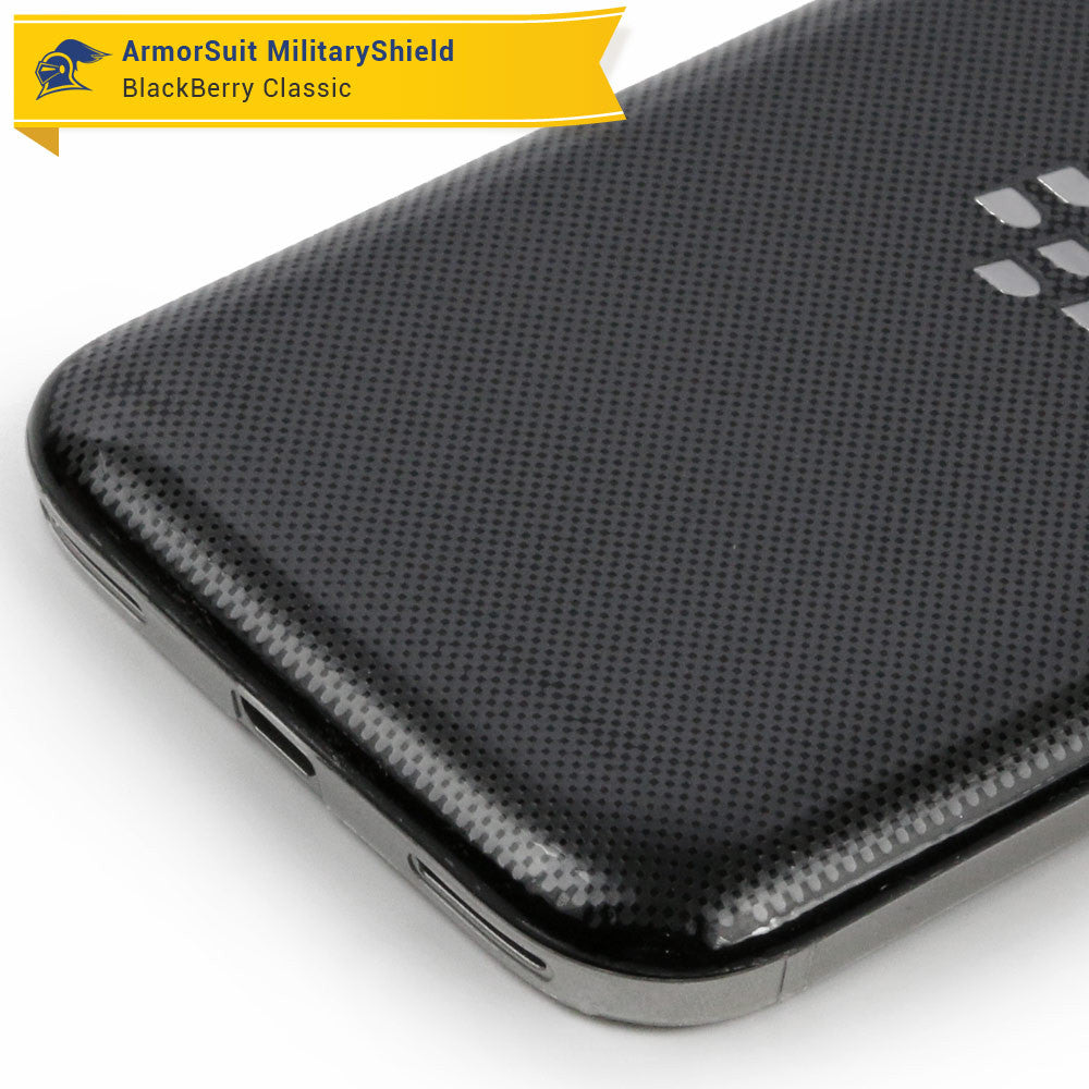 BlackBerry Classic (Q20) Screen Protector + Full Body Skin Protector