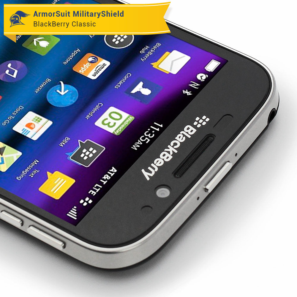 [2 Pack] BlackBerry Classic (Q20) Screen Protector