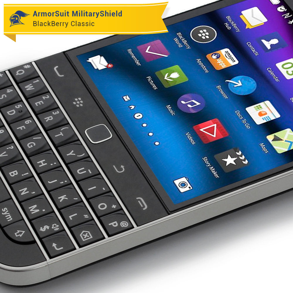 [2 Pack] BlackBerry Classic (Q20) Screen Protector