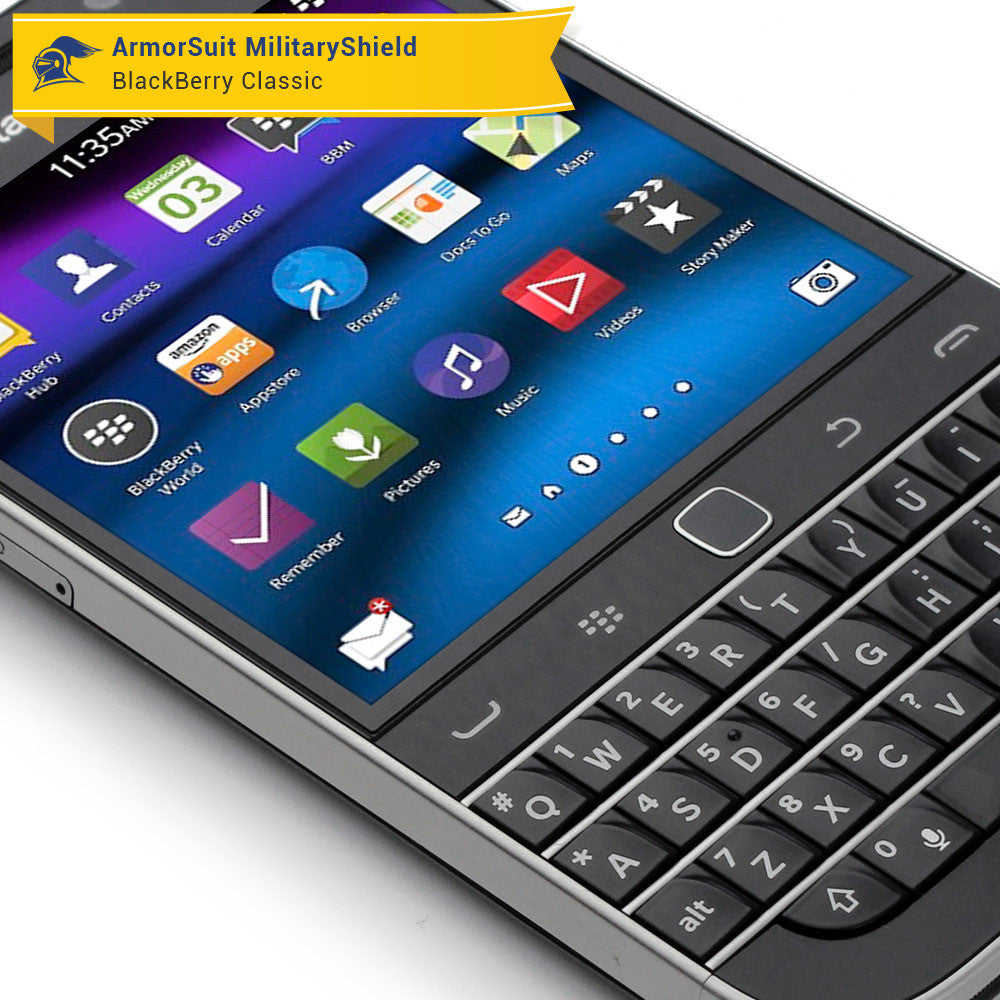 [2 Pack] BlackBerry Classic (Q20) Screen Protector