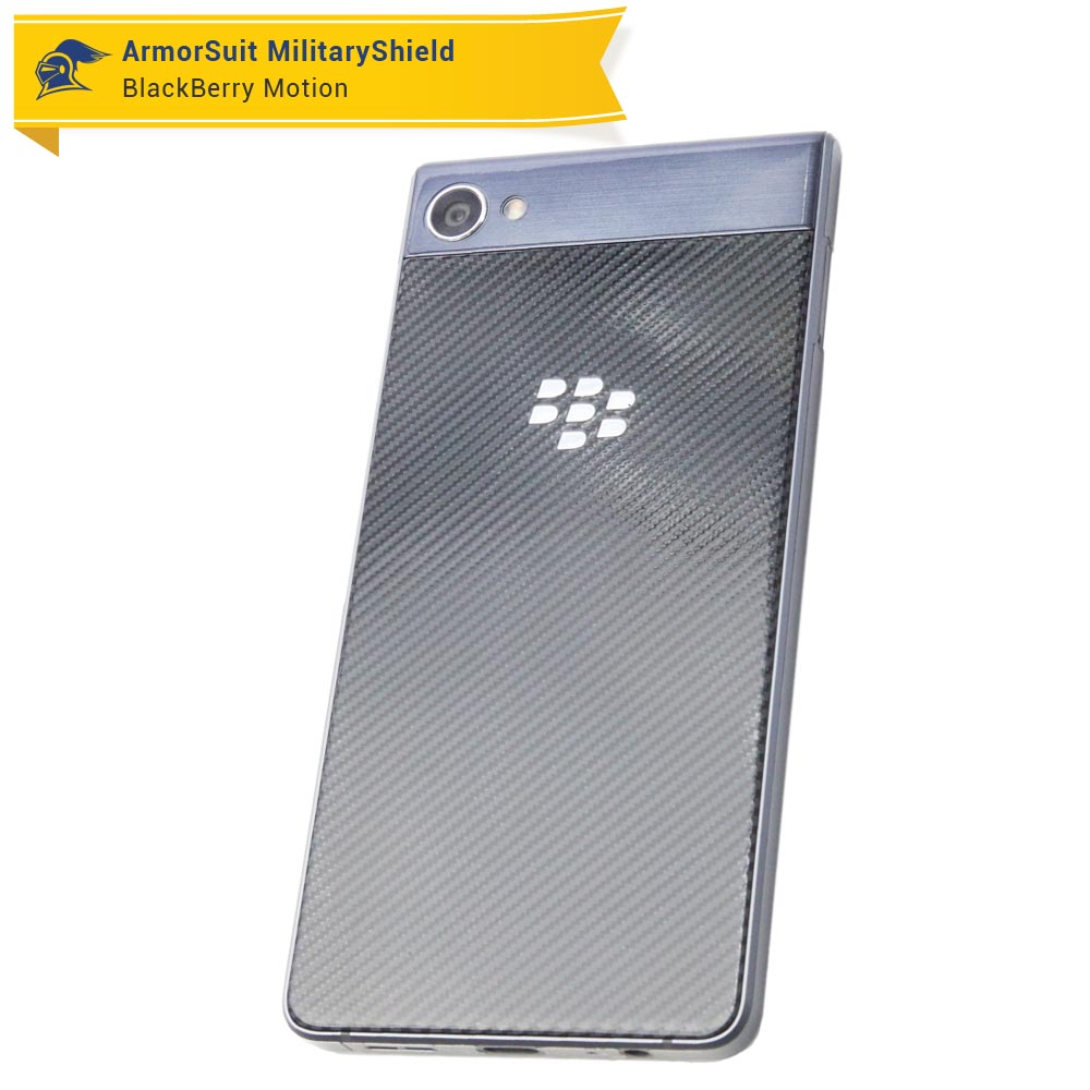 Blackberry Motion Screen Protector + Clear Full Body Back Protector