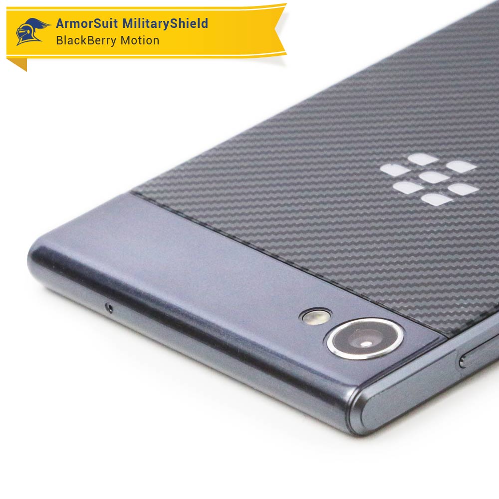 Blackberry Motion Screen Protector + Clear Full Body Back Protector