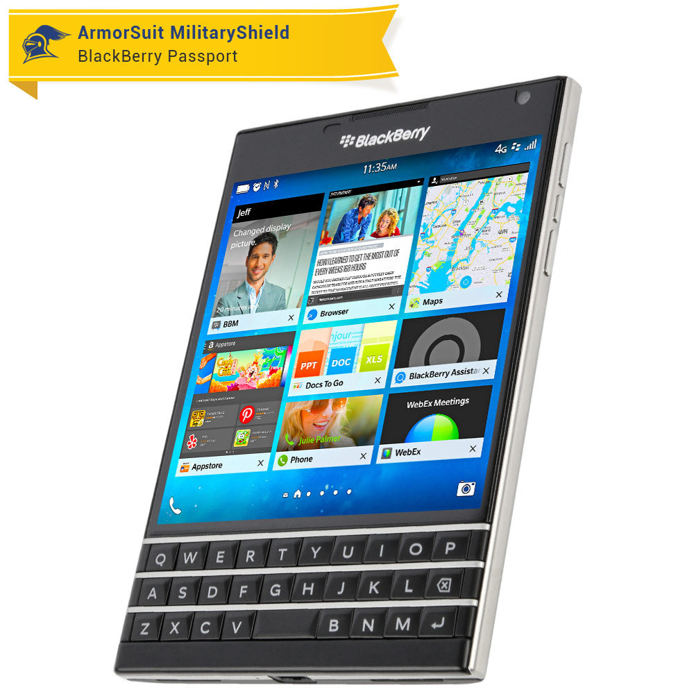 [2 Pack] BlackBerry Passport Screen Protector