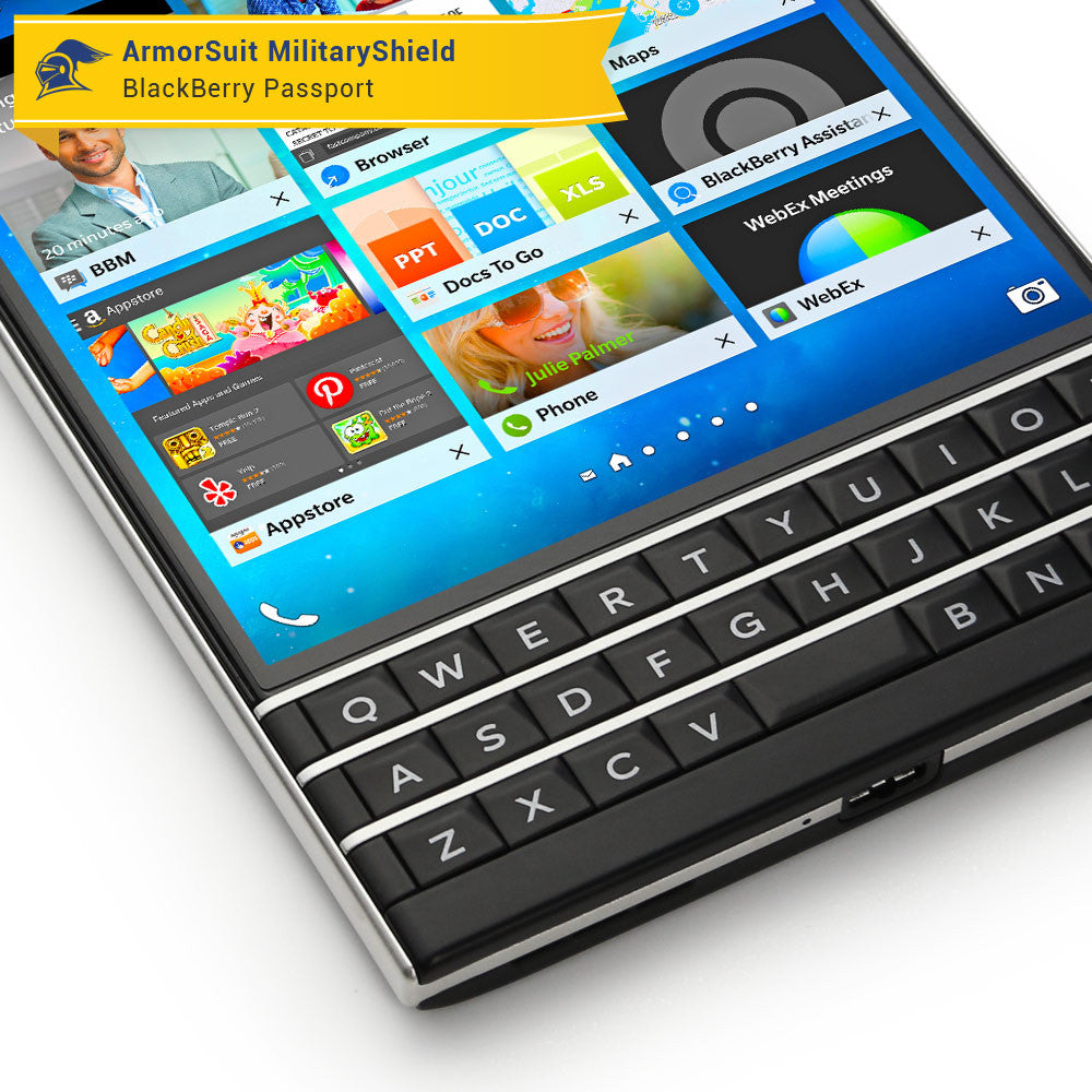 [2 Pack] BlackBerry Passport Screen Protector