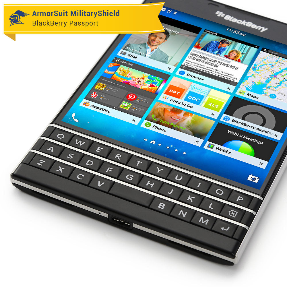 [2 Pack] BlackBerry Passport Screen Protector