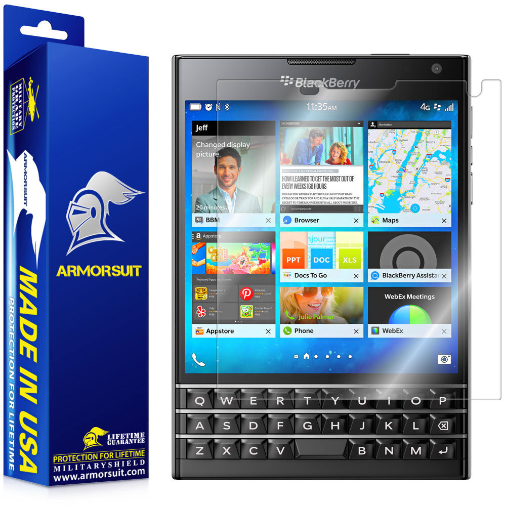 [2 Pack] BlackBerry Passport Screen Protector