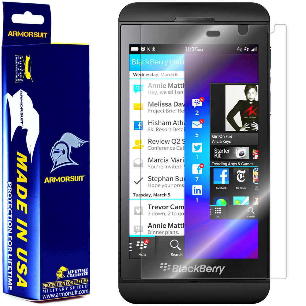 [2 Pack] BlackBerry Z10 Screen Protector