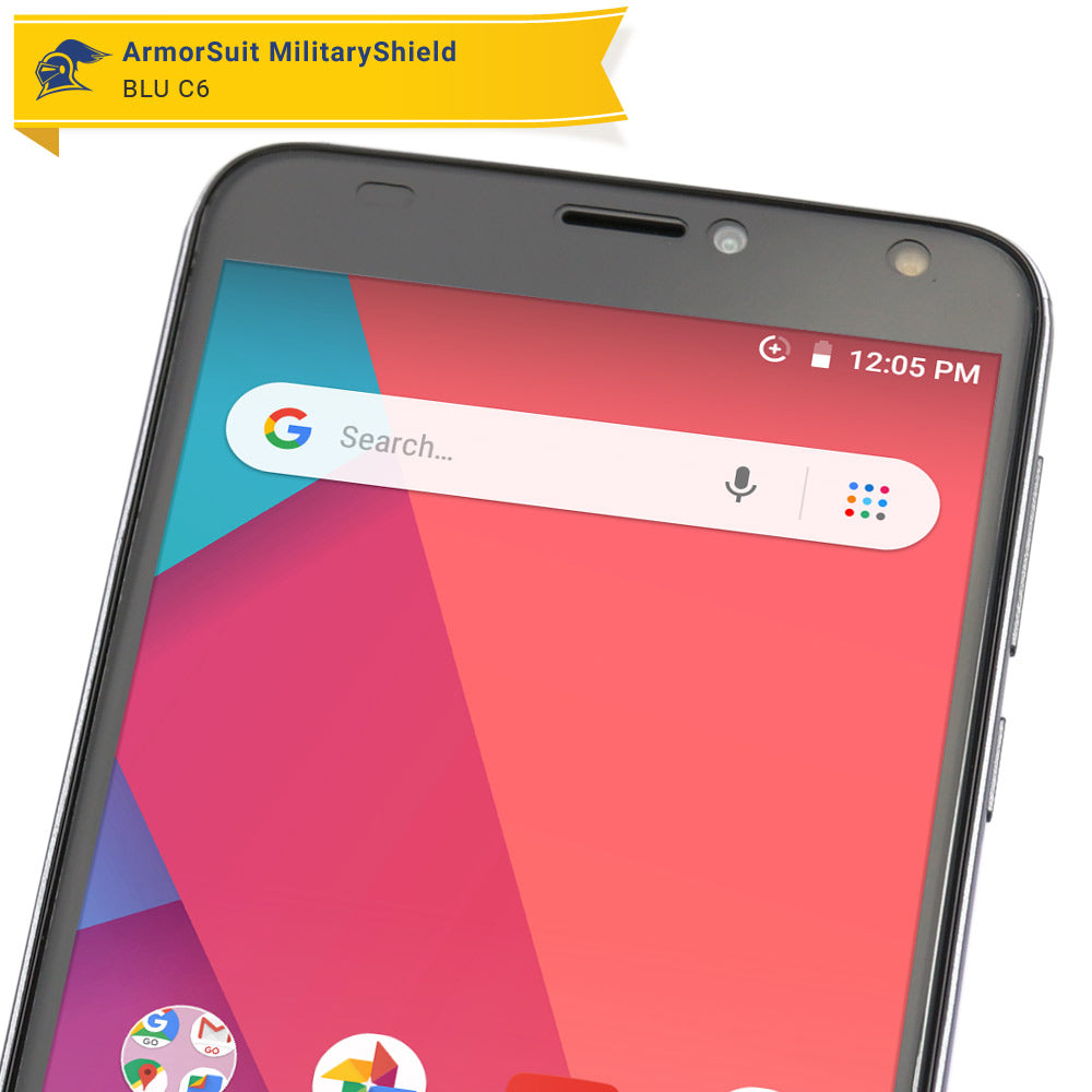 [2-Pack] BLU C6 Screen Protector