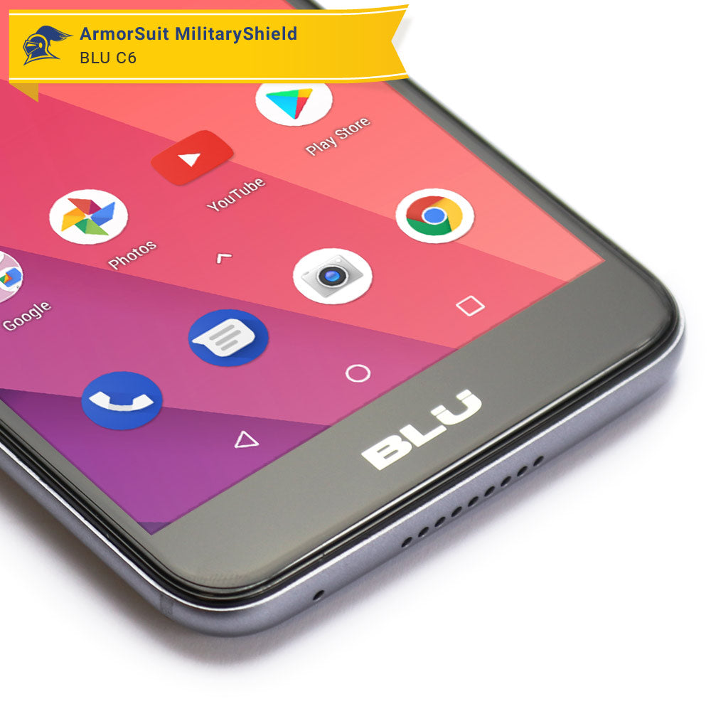 [2-Pack] BLU C6 Screen Protector